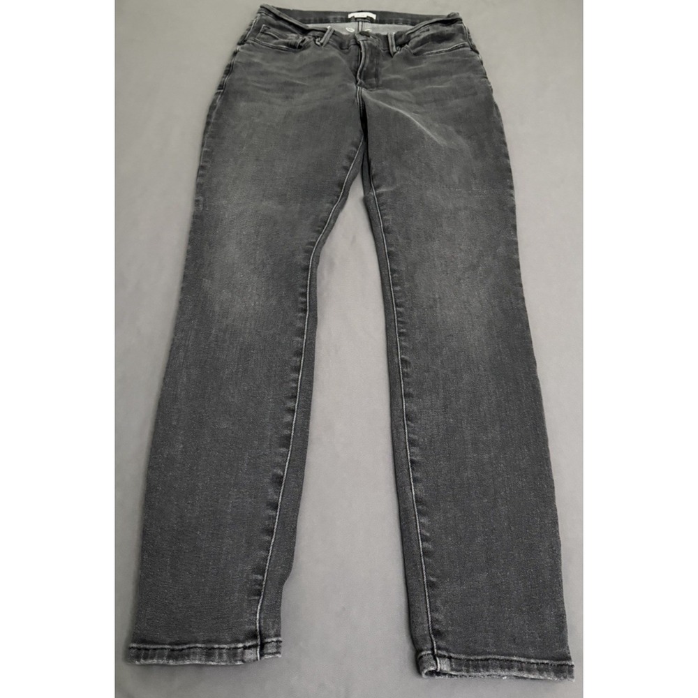 Good American Skinny Jeans Women's Size 8/29 Black‎ Denim Wash Mid Rise Stretch - Picture 10 of 10